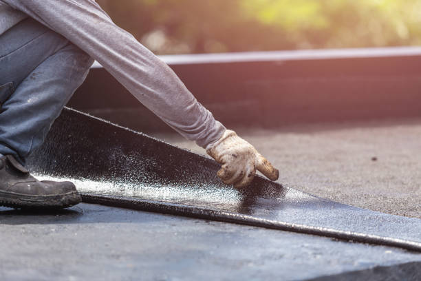 Professional Waterproofing technician working in Williamsport, IN